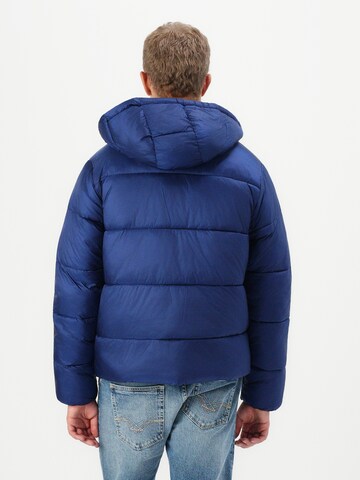 JACK & JONES Зимняя куртка 'JORNORREBRO' в Синий