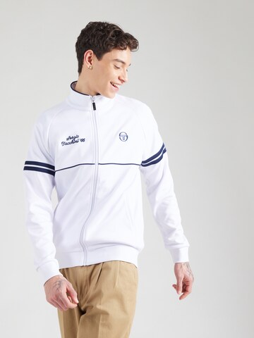 Sergio Tacchini Спортивная куртка 'ORION DAVIS' в Белый: спереди