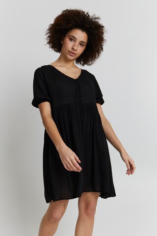 ICHI Dress 'MARRAKECH' in Black: front