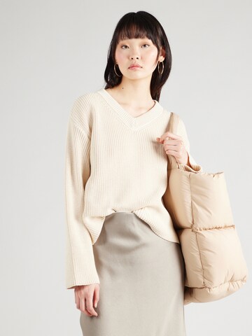 modström Pullover 'Galen' i beige: forside