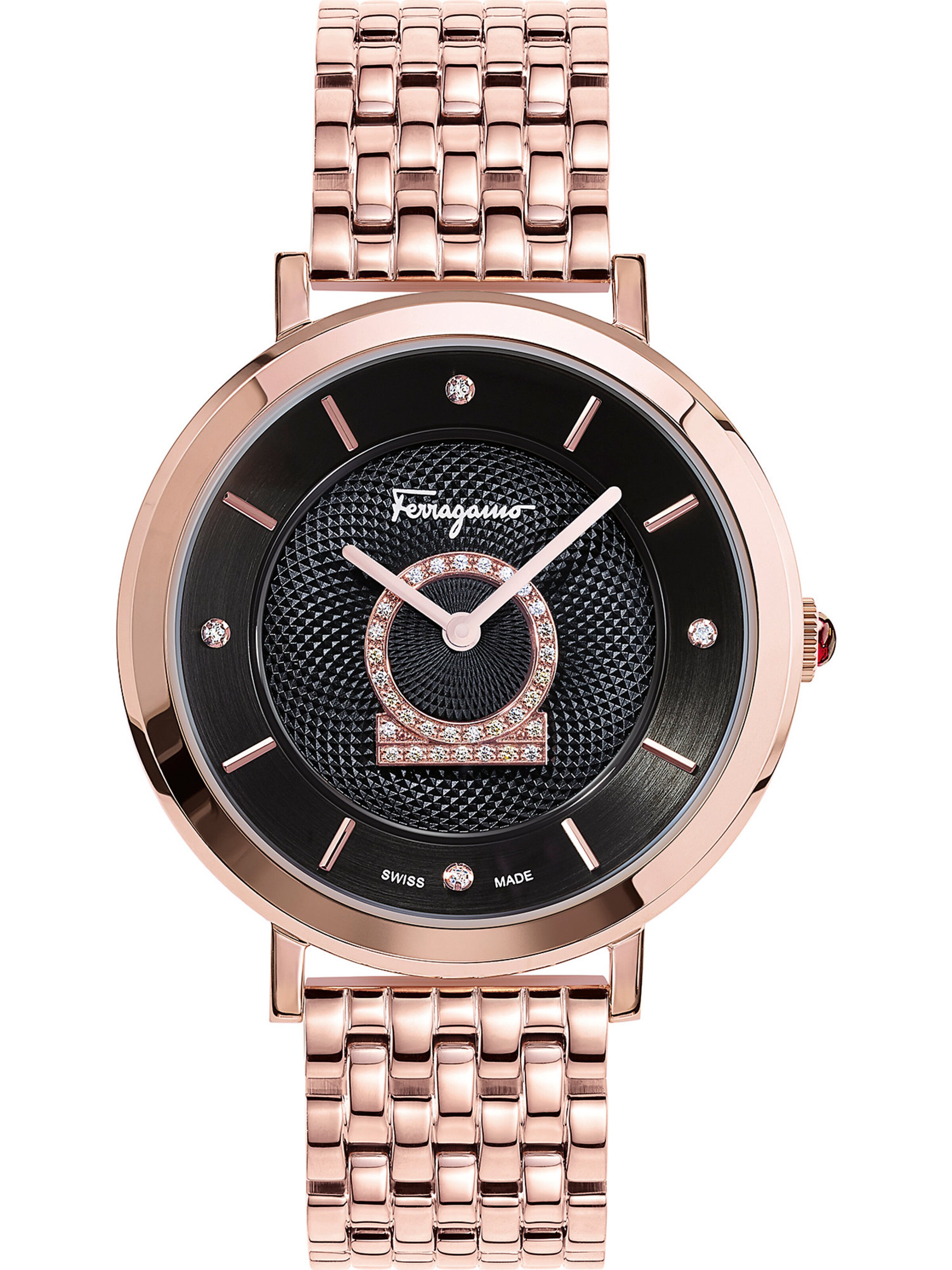 Salvatore Ferragamo Analog watch in Gold: front