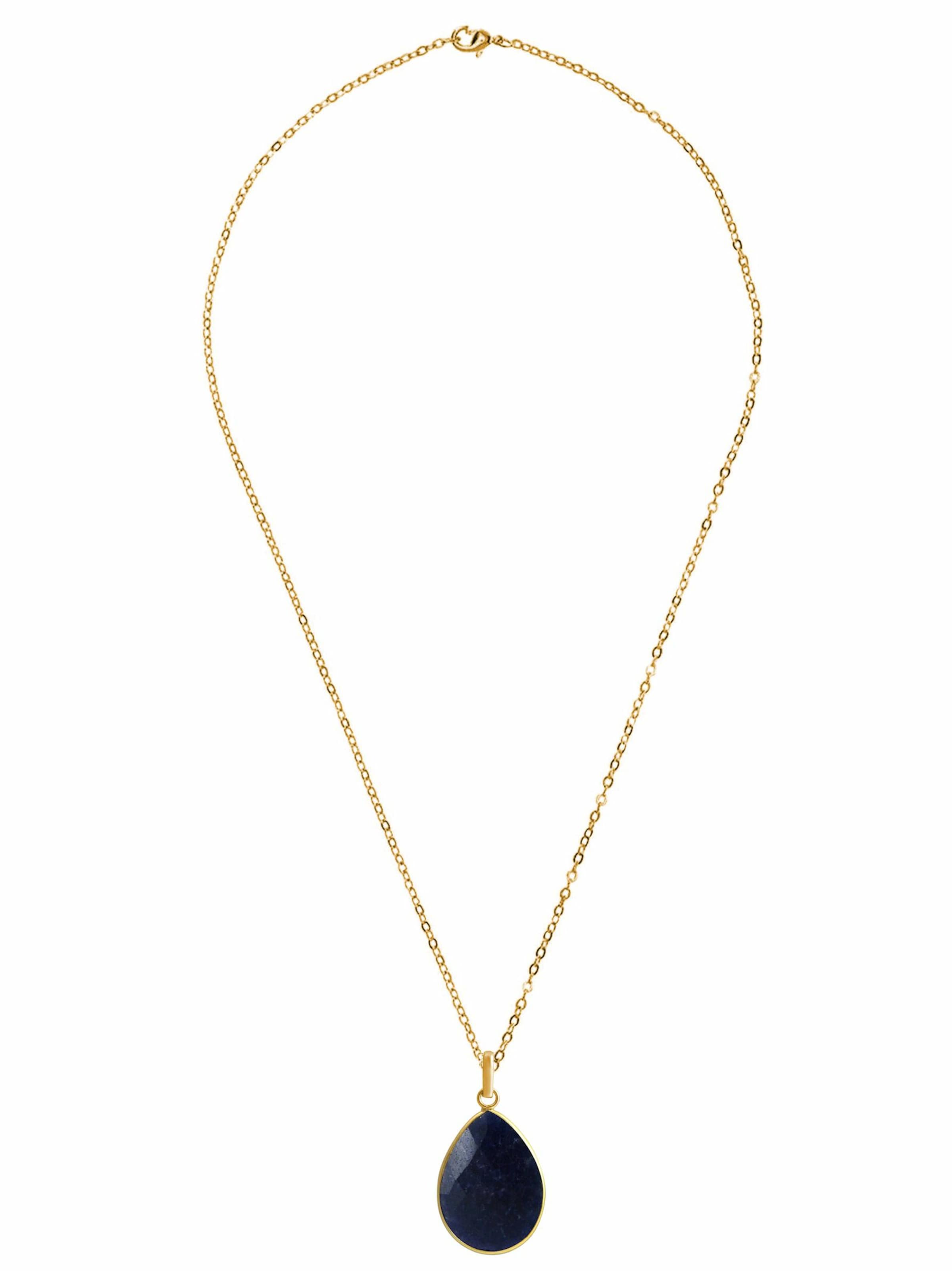 Gemshine Kette in Gold: Vorderseite