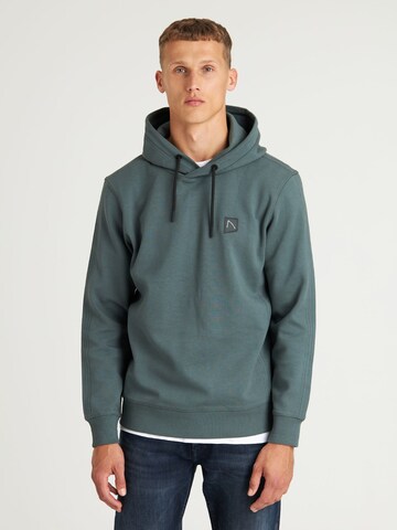 Sweat-shirt 'Harper' CHASIN' en vert : devant