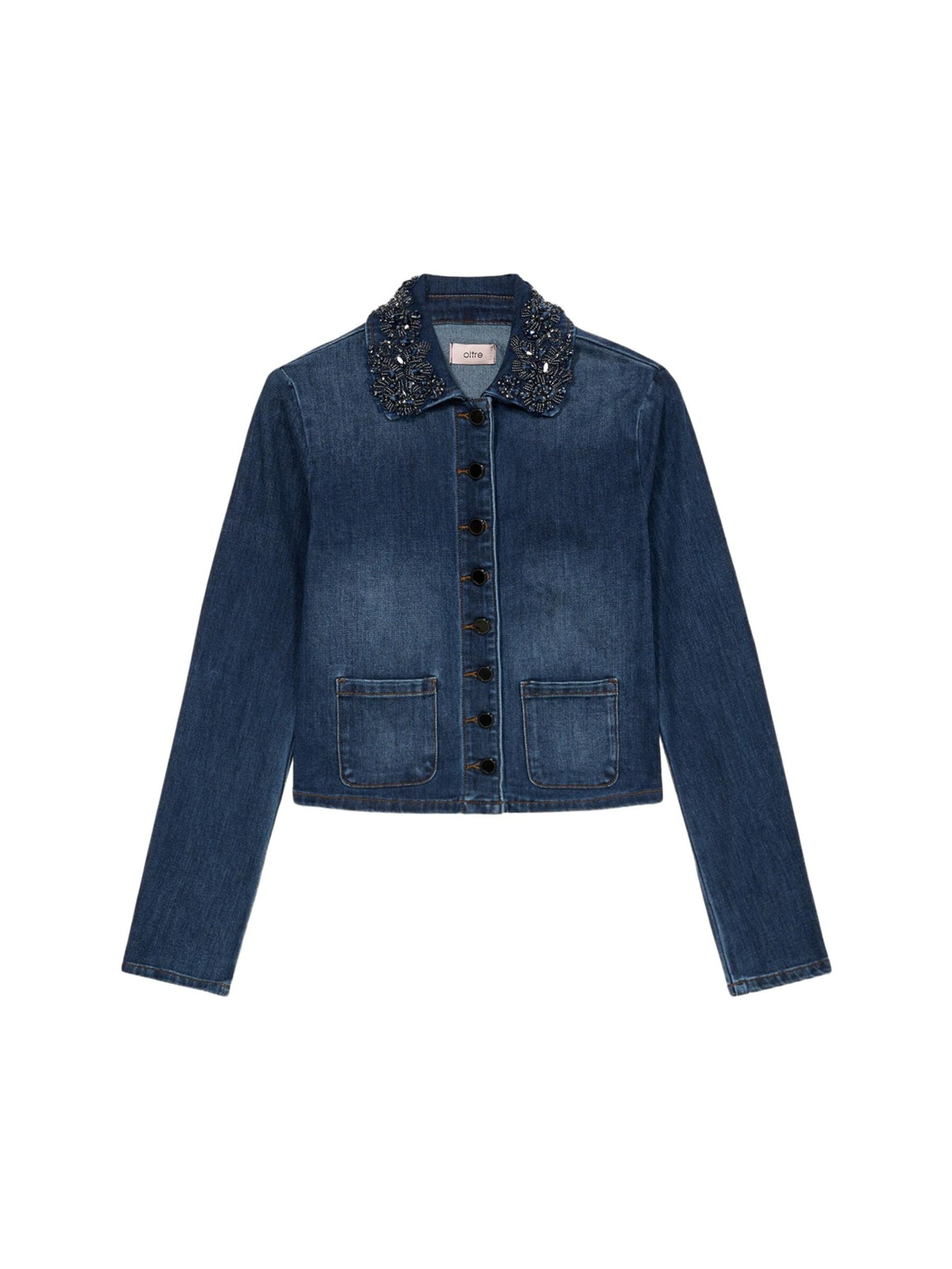 oltre Tussenjas in Blauw: voorkant