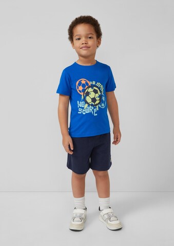 T-Shirt s.Oliver en bleu : devant