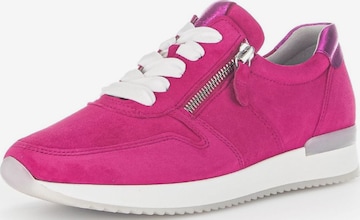 GABOR Sneakers laag in Roze: voorkant