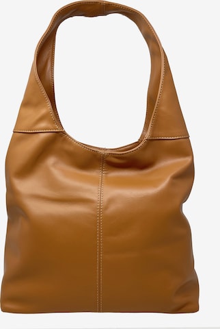 CHICCA BORSE Schoudertas in Bruin: voorkant