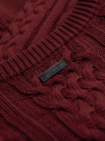 Ombre Sweater 'OM-SWSW-0173' in Red