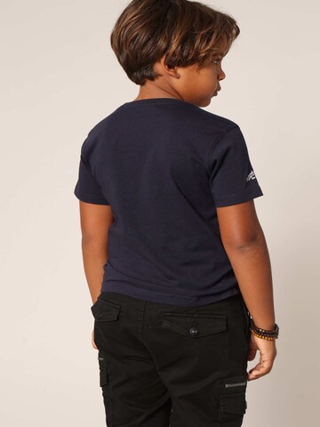 T-Shirt 'Truck' Deeluxe en bleu