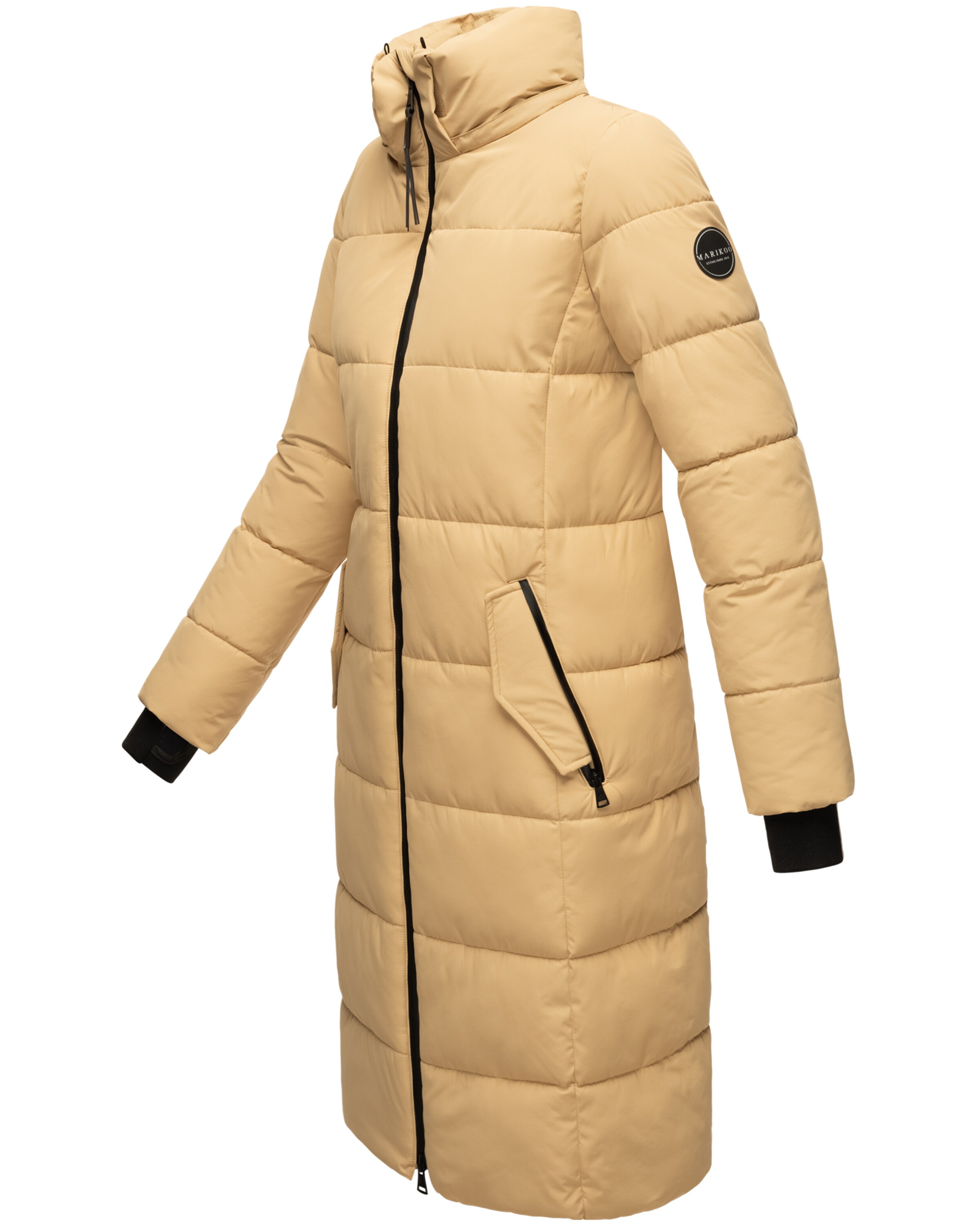 MARIKOO Winter coat 'Zuraraa XVI' in Beige