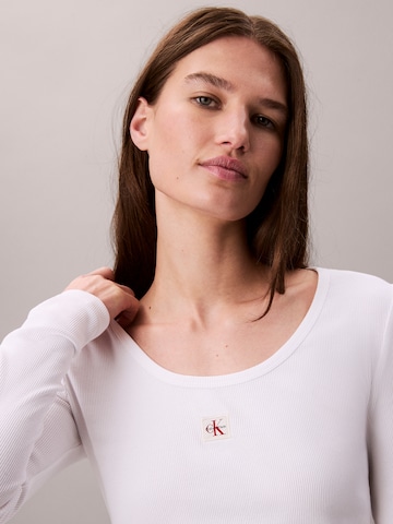 Calvin Klein Jeans Тениска в бяло
