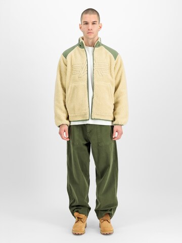 ALPHA INDUSTRIES Between-Season Jacket in White: front