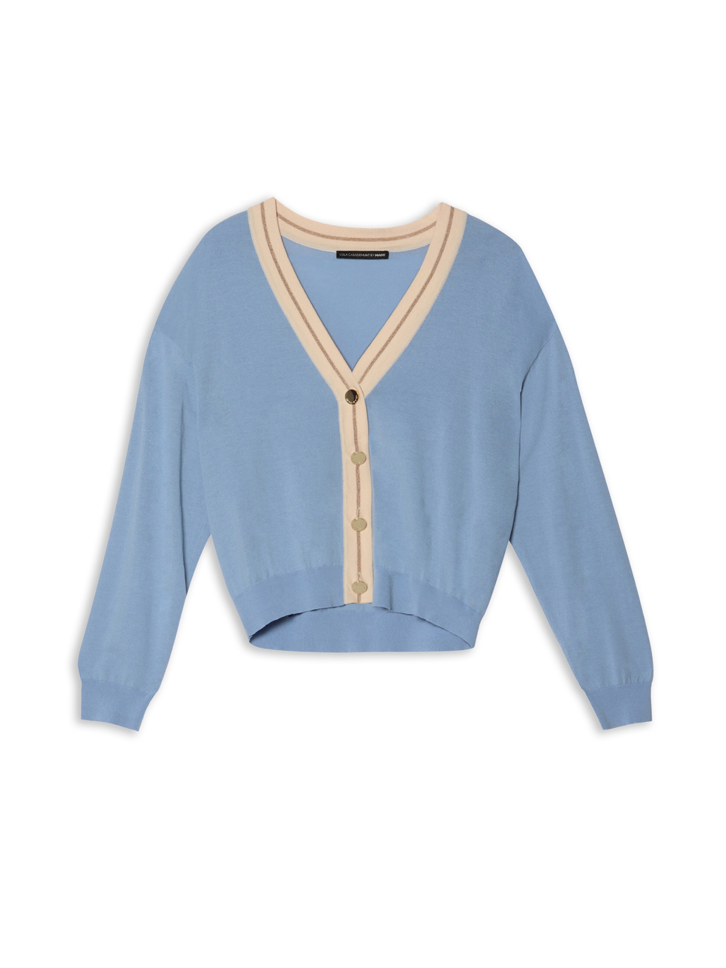 Giacchetta di Lola Casademunt in blu: frontale