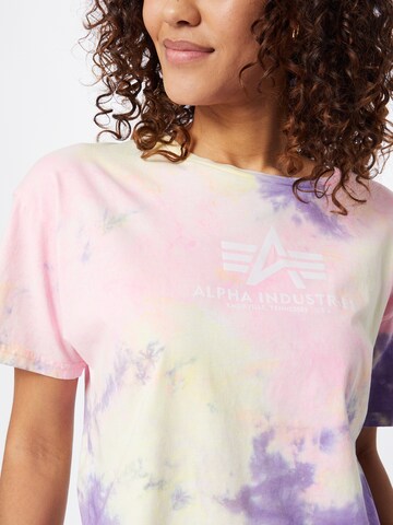 ALPHA INDUSTRIES - Camiseta en lila