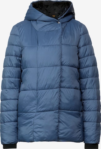 STREET ONE Winter Jacket in Blue: front