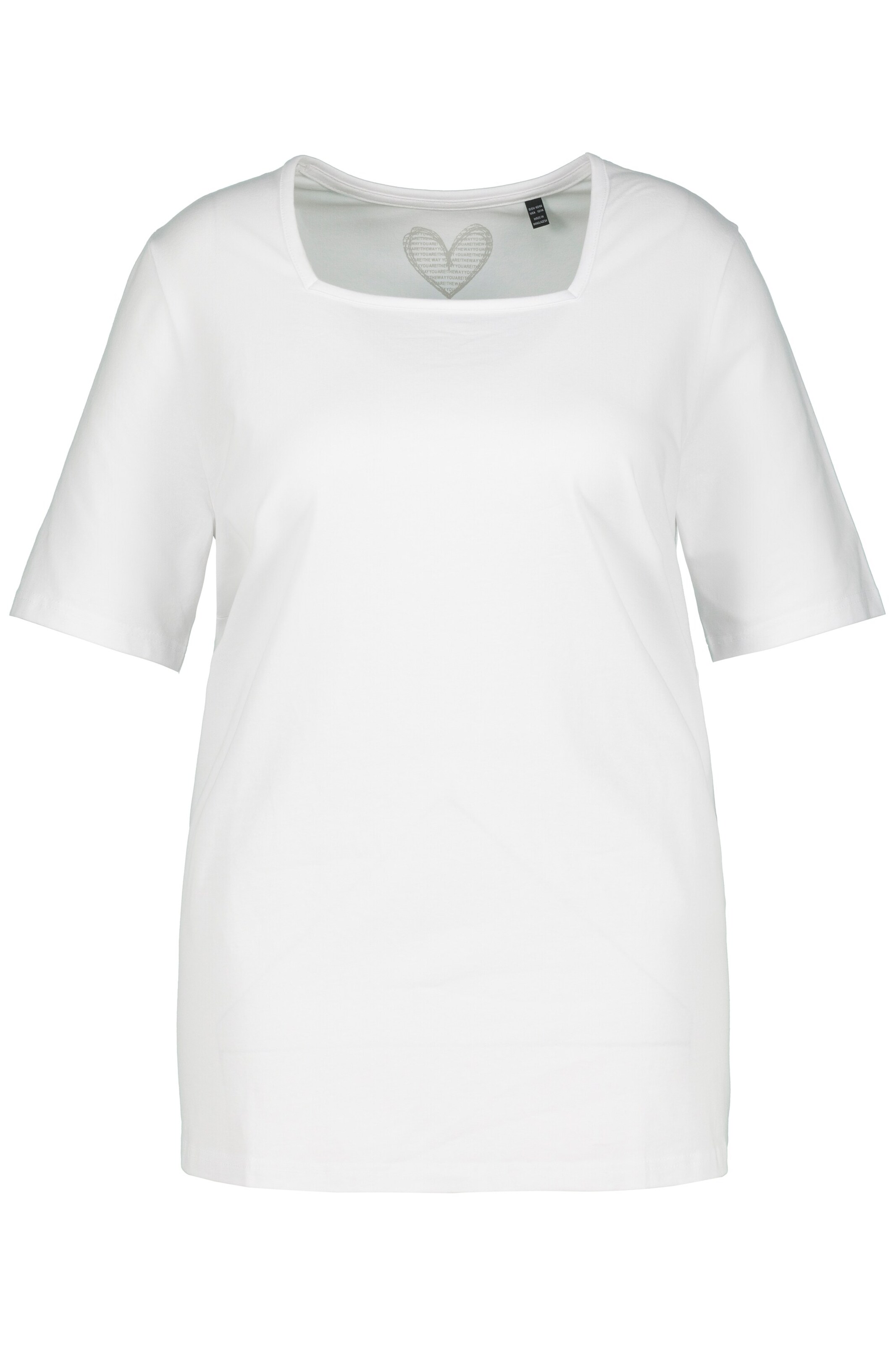 Ulla Popken Shirt '807286' in White: front