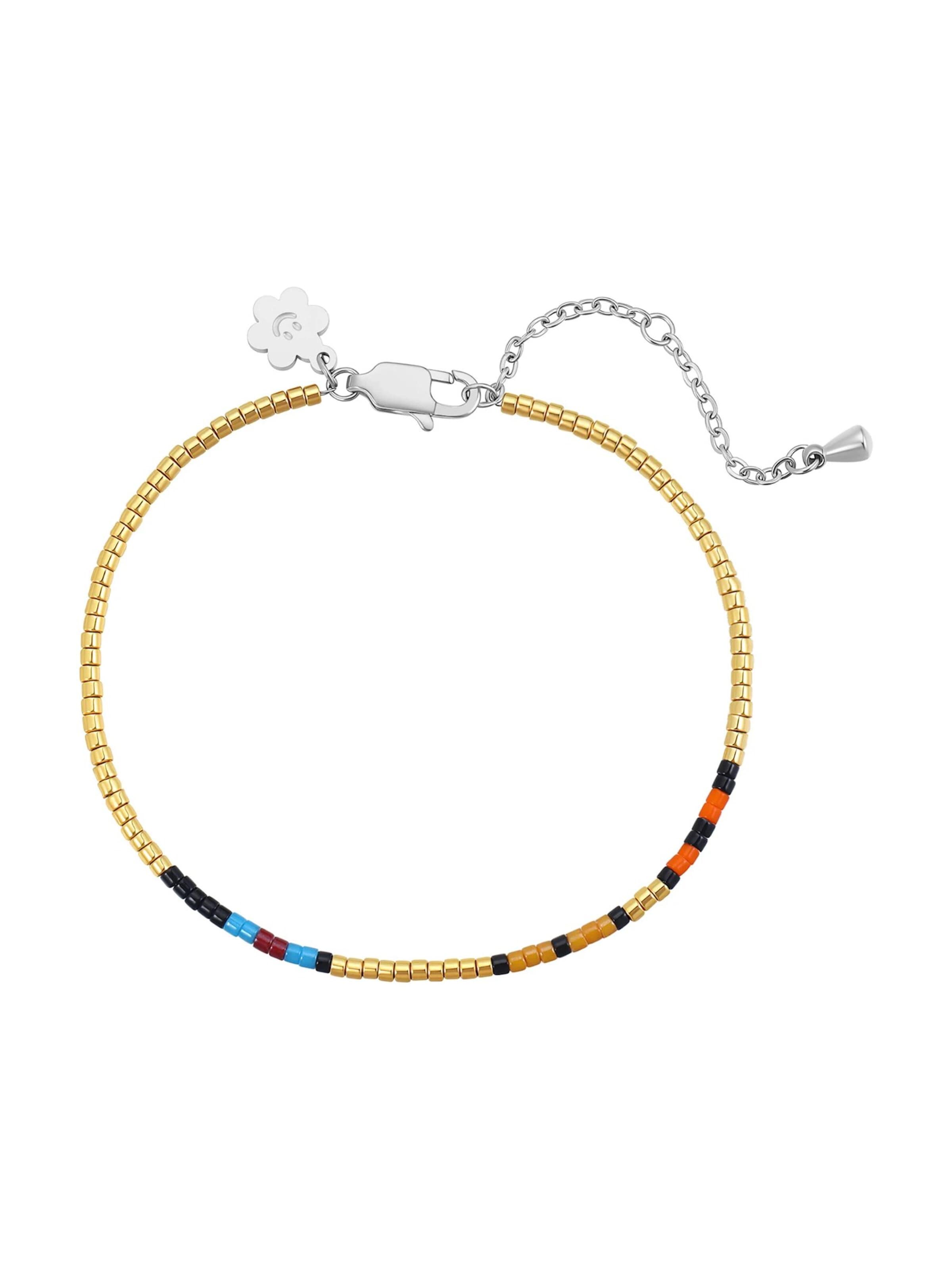 Bracelet 'Vibrant Bead' Hey Happiness en argent