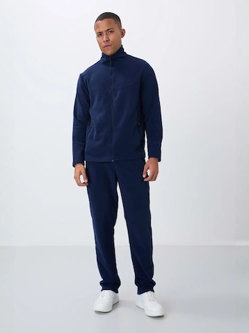 Tommy Life Joggingpak in Blauw: voorkant
