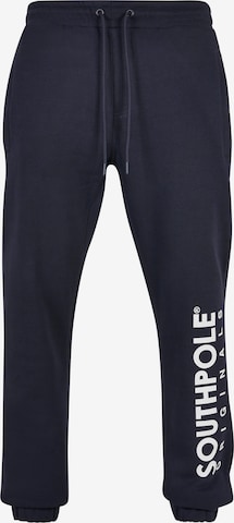 Pantalon SOUTHPOLE en bleu : devant