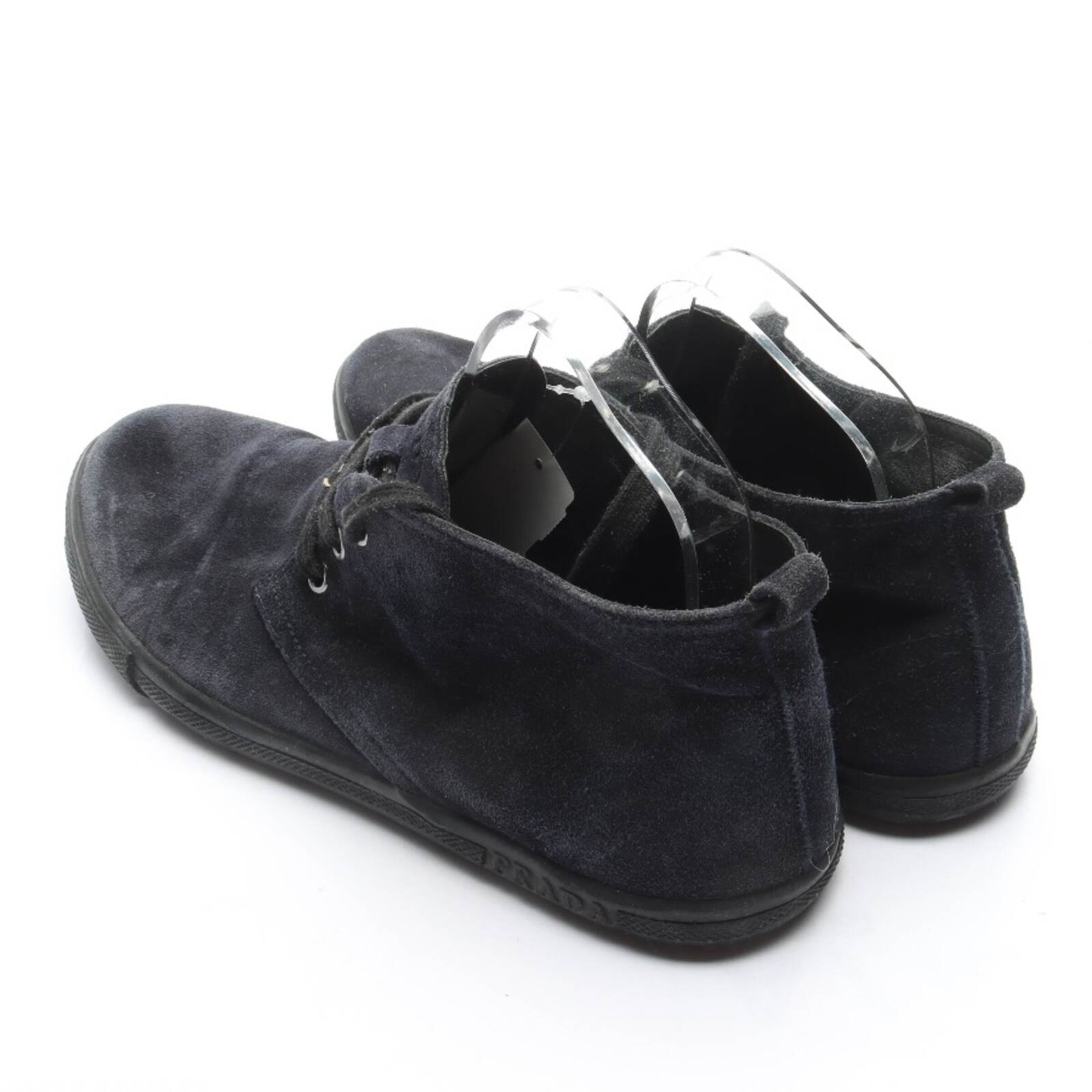 PRADA Anke & Mid-Calf Boots in 42 in Blue