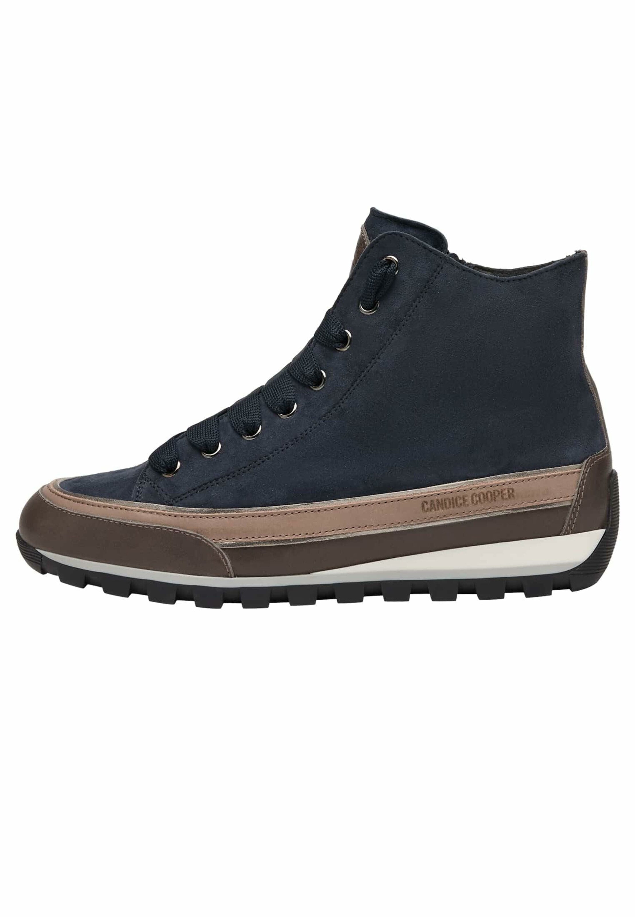NATURINO Sneakers hoog in Blauw: voorkant