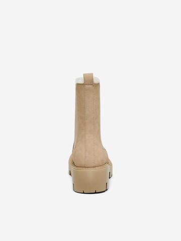 ONLY - Botas Chelsea 'ONLBETTY-9' en beige