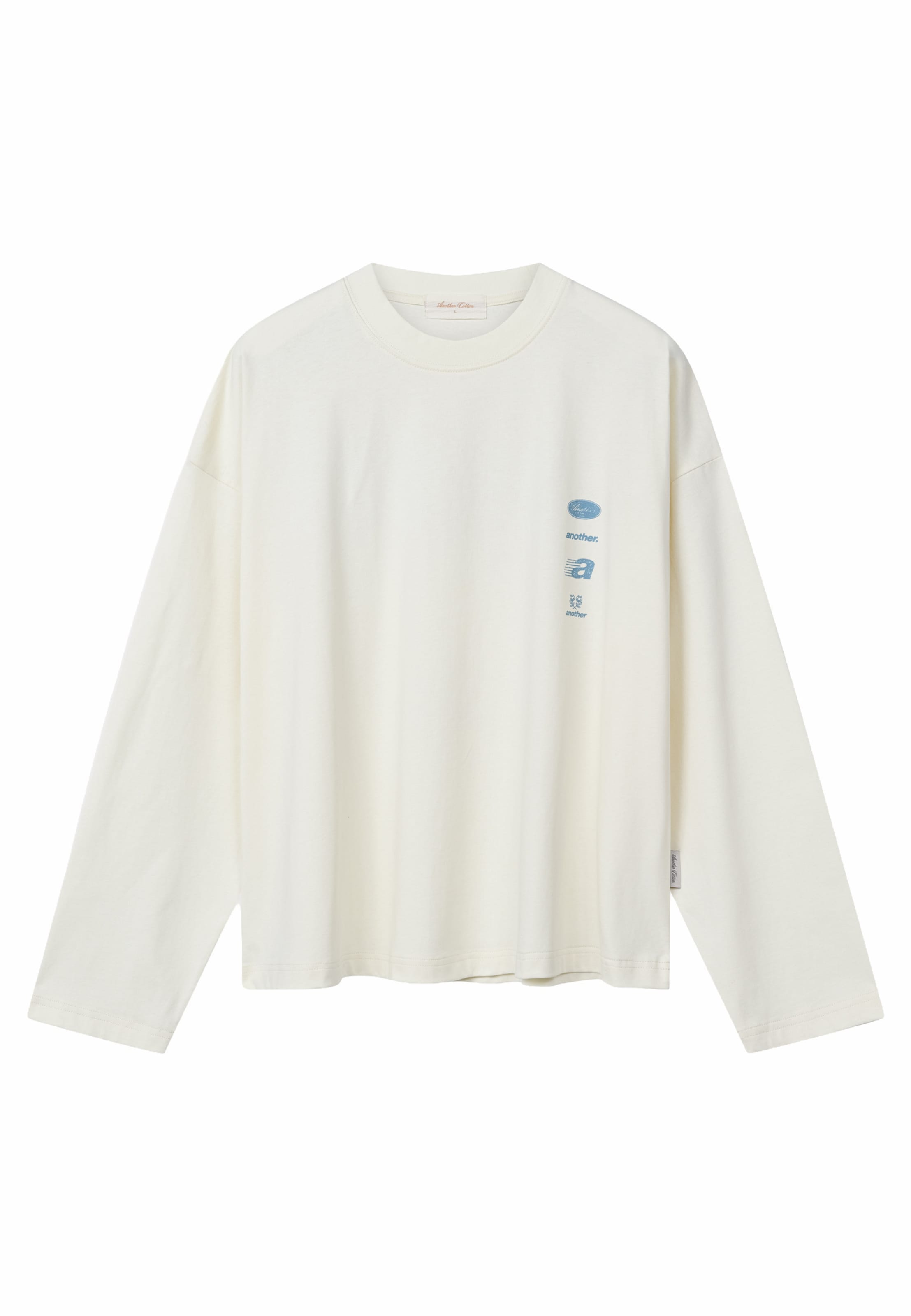 T-shirt 'Summer Story' Another Cotton Lab en blanc : devant