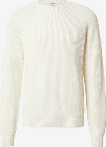 DAN FOX APPAREL Sweater 'Markus' in White: front