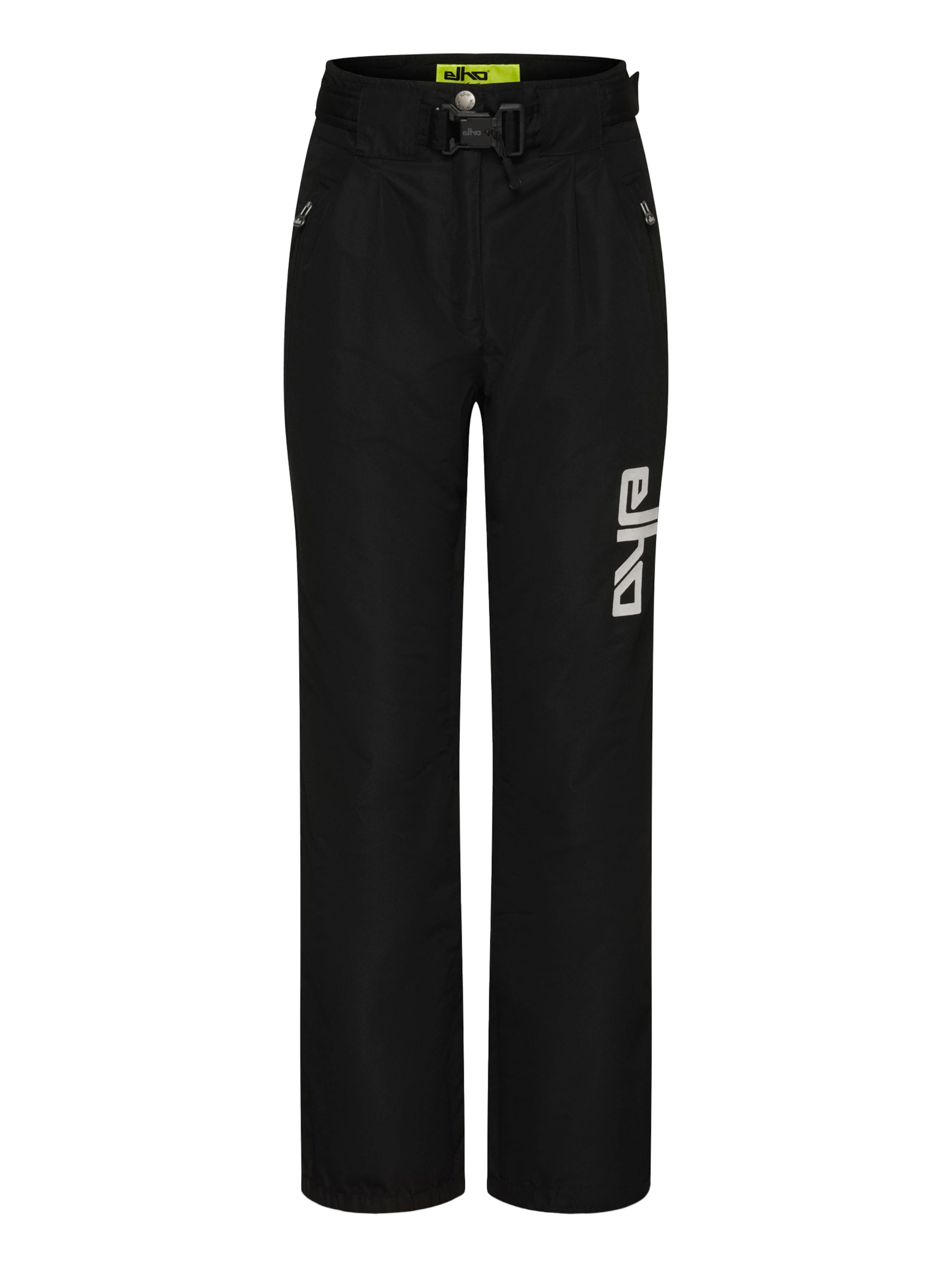 Effilé Pantalon outdoor 'ENGADIN 89' elho en noir : devant
