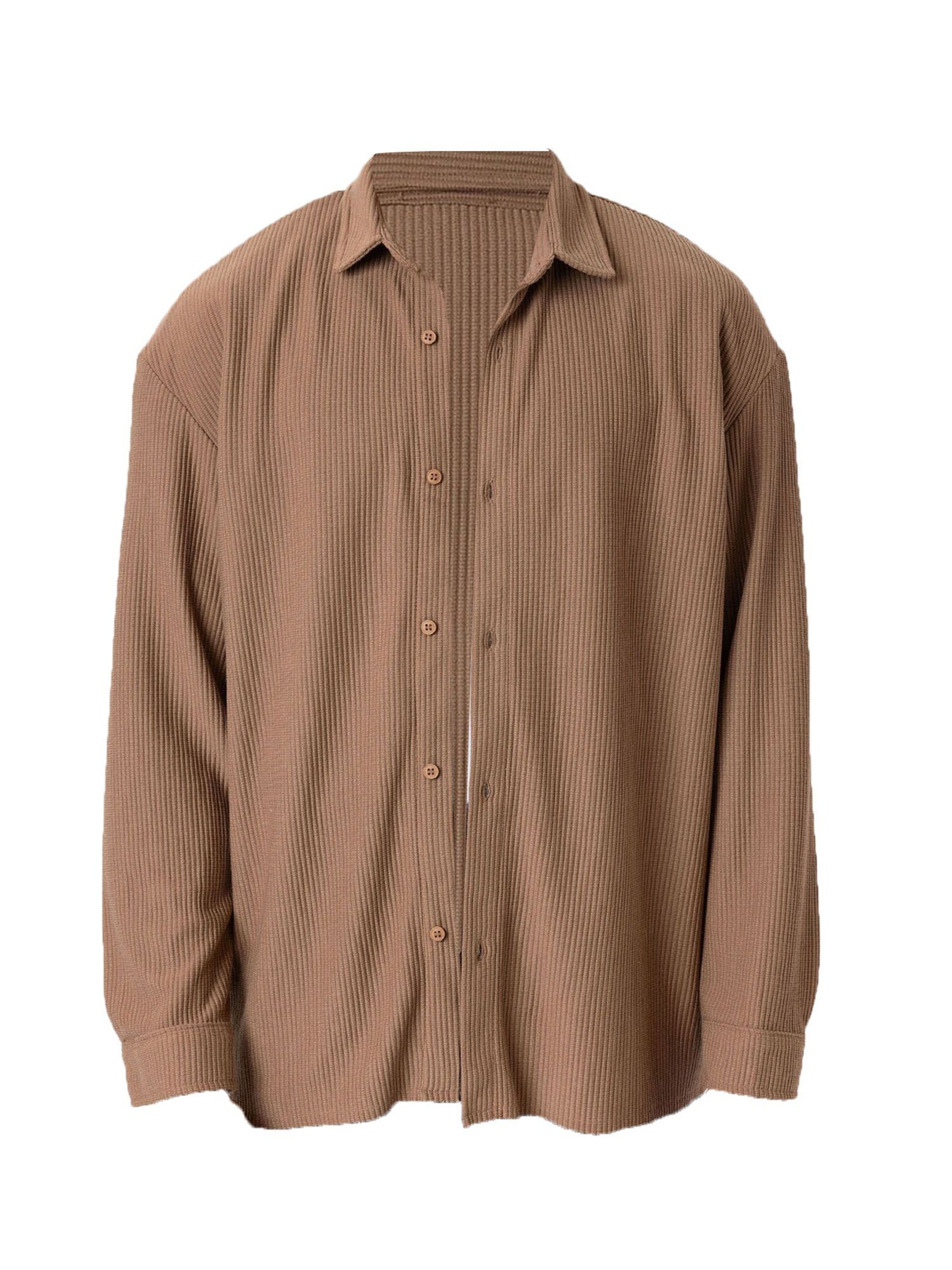 Antioch Comfort Fit Πουκάμισο σε μπεζ: μπροστά