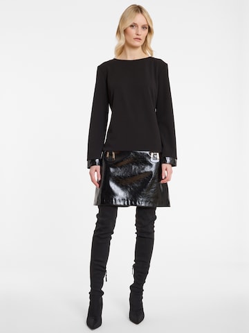Ana Alcazar Jurk 'Acini ' in Zwart