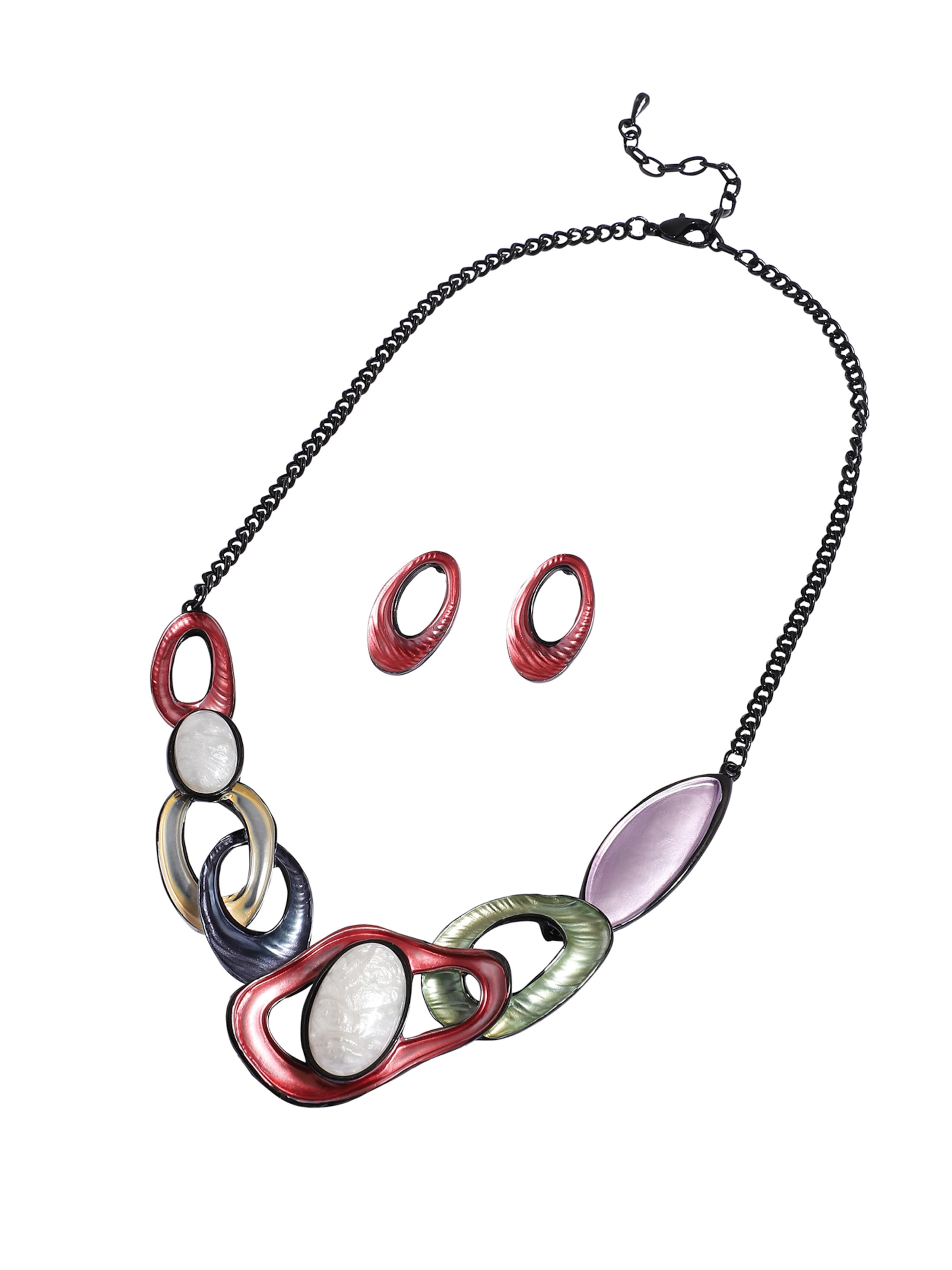 SOHI Jewelry set 'Mariya' in Mixed colours: front