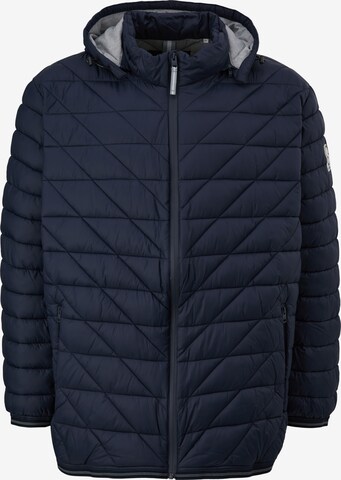 s.Oliver Men Big Sizes Übergangsjacke in Blau: predná strana