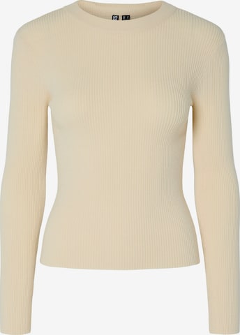 Pullover di PIECES in beige: frontale