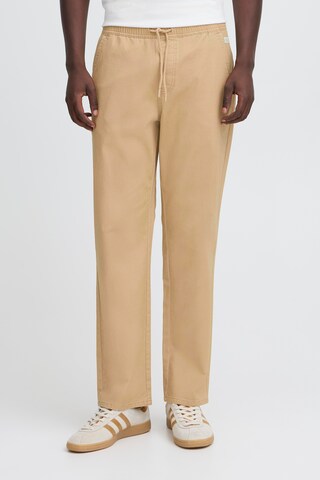 BLEND Regular Chino trousers 'BHMADDOX' in Brown: front