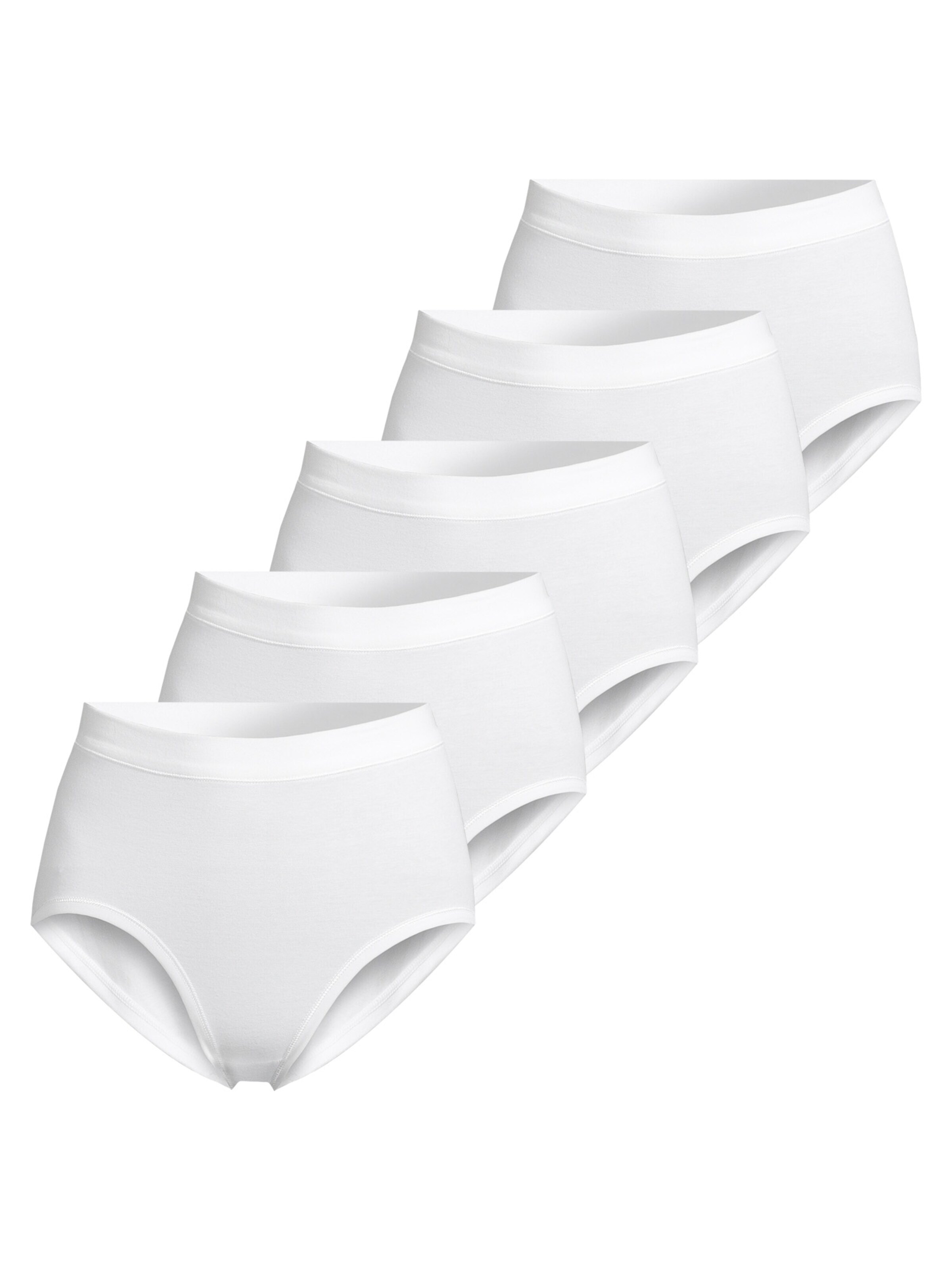 ESGE Slip 'Basic - Feinripp' in White: front