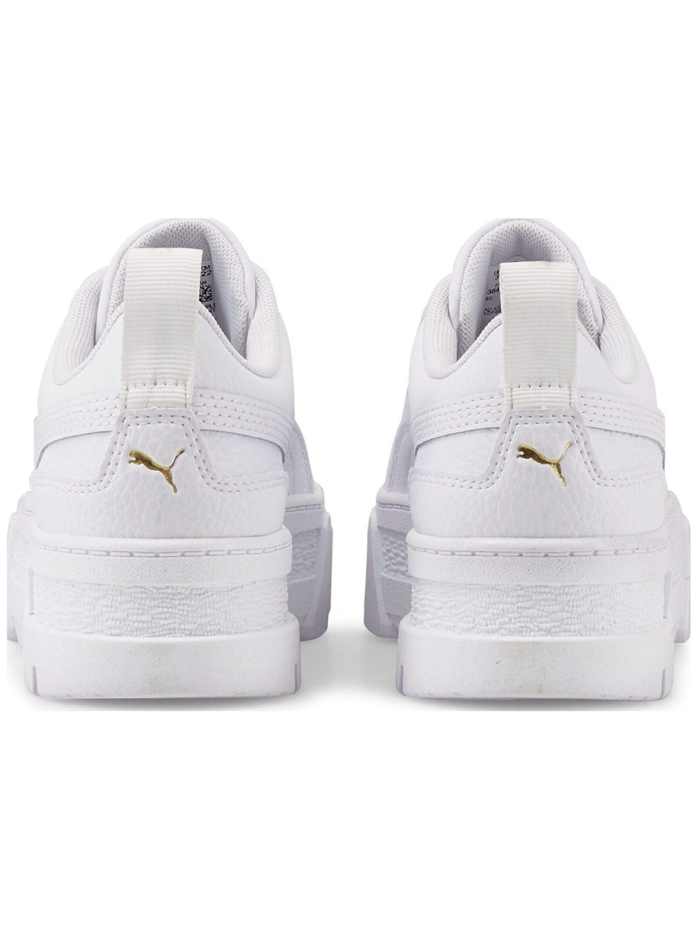 Sneaker bassa 'Puma Mayze Lth Jr' di PUMA in bianco