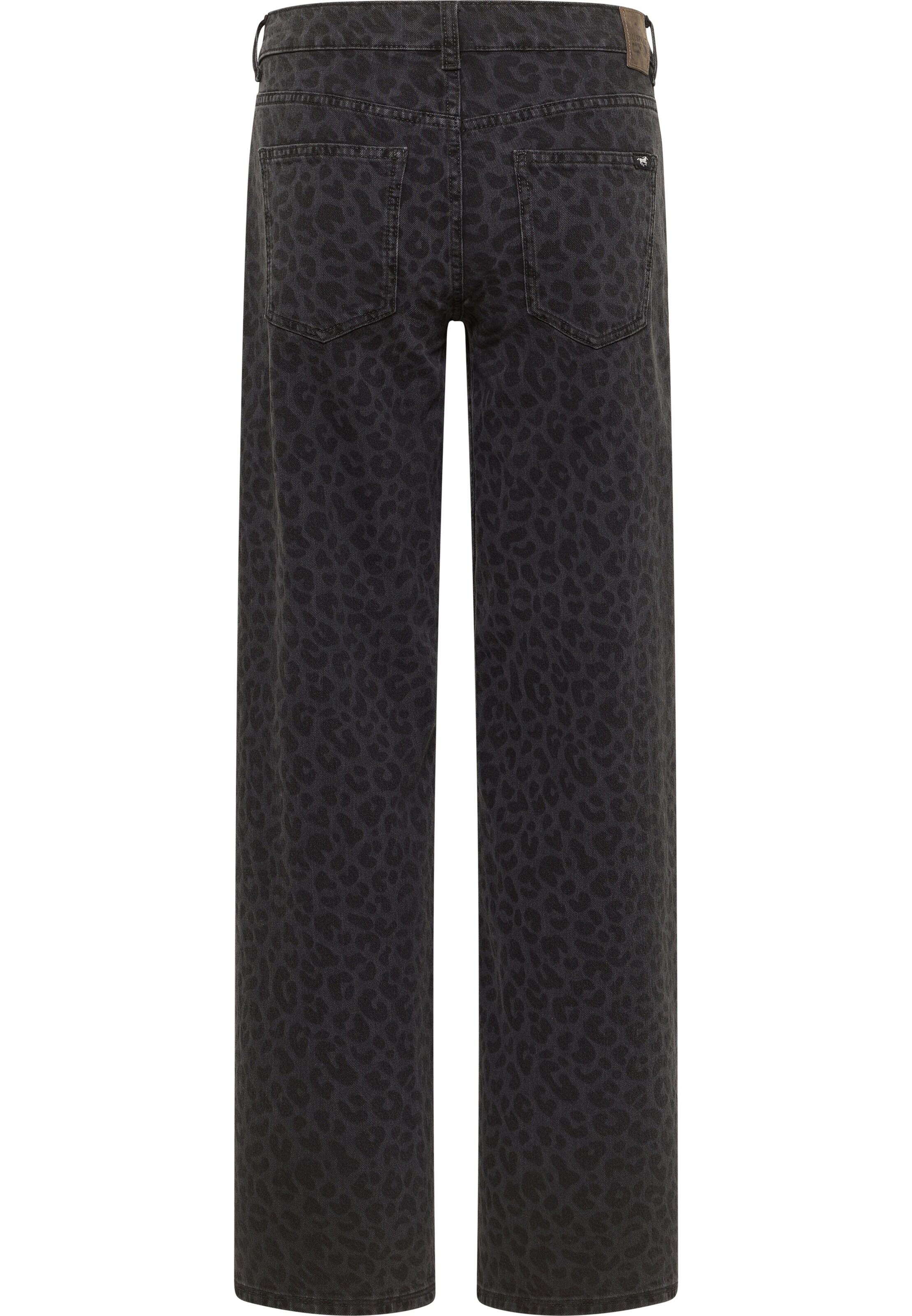 MUSTANG Wide Leg Jeans in Schwarz