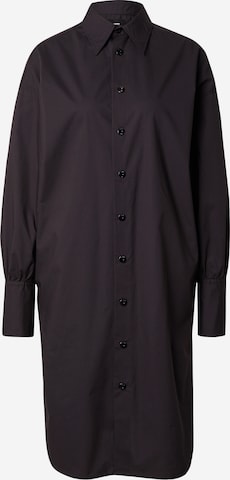 G-Star RAW Košilové šaty – černá: přední strana