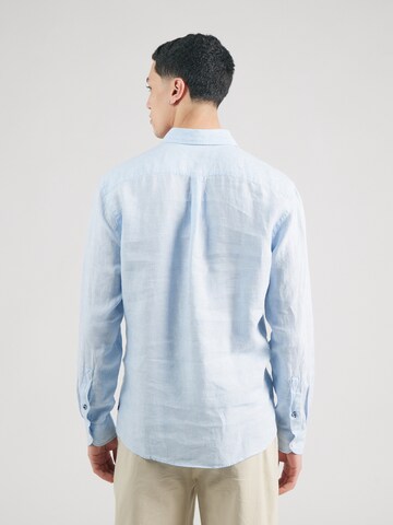 OLYMP Regular fit Button Up Shirt in Blue