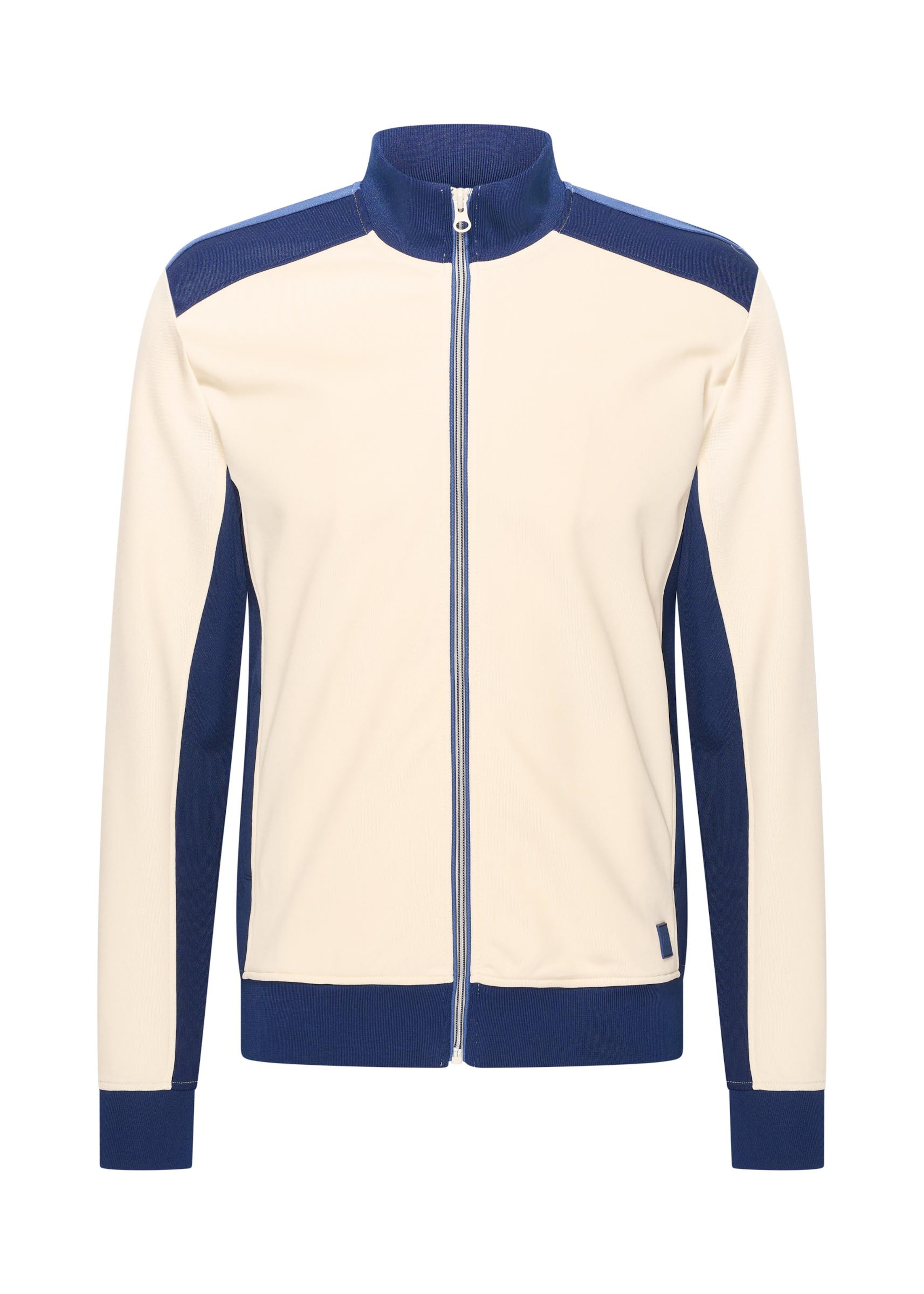 4funkyflavours Training jacket 'Come Around And Love Me' in Blue: front