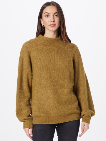 TOM TAILOR Sweater in Green: front