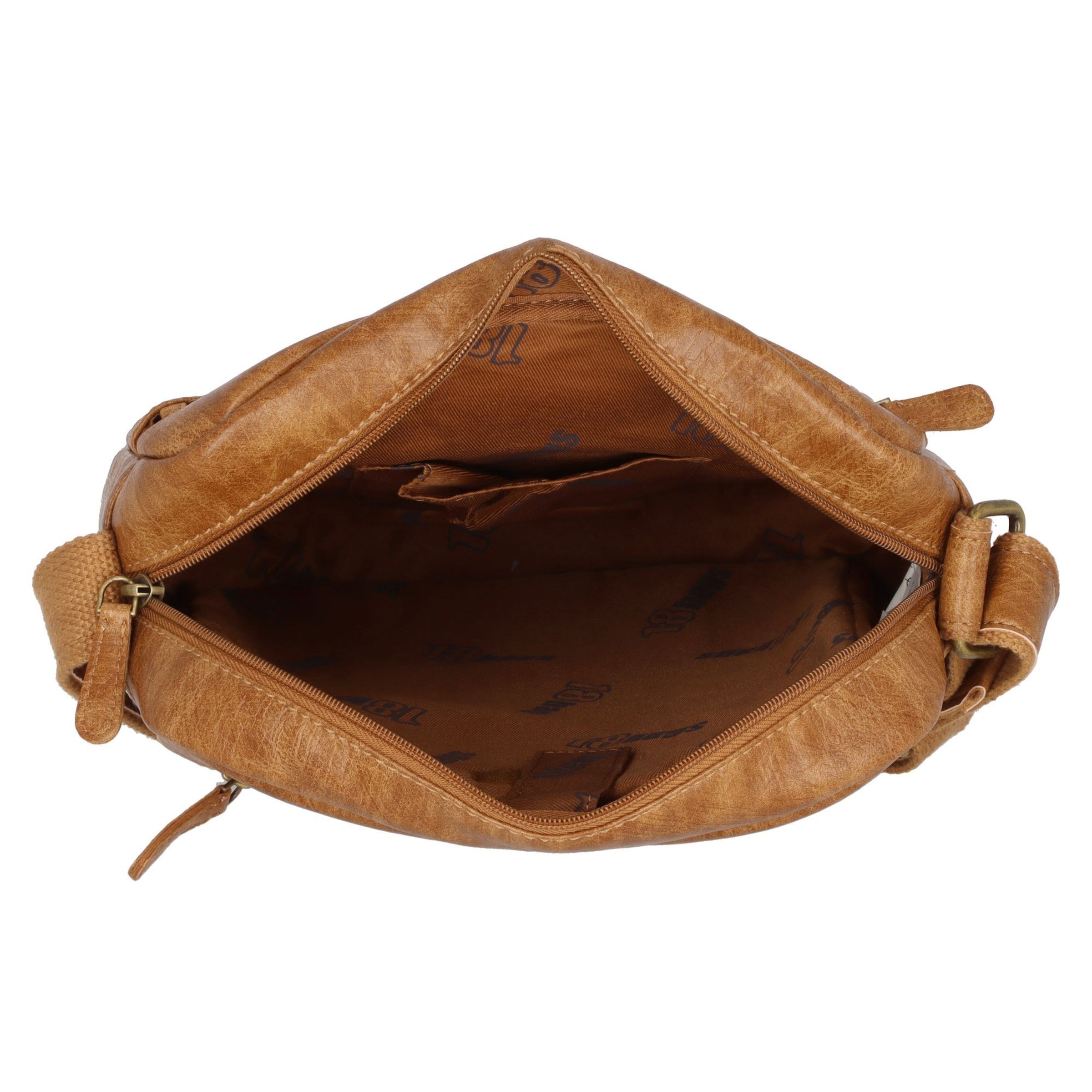 Greenland Nature Schoudertas in Bruin