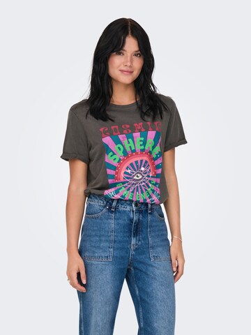 ONLY T-Shirt in Grau: Vorderseite