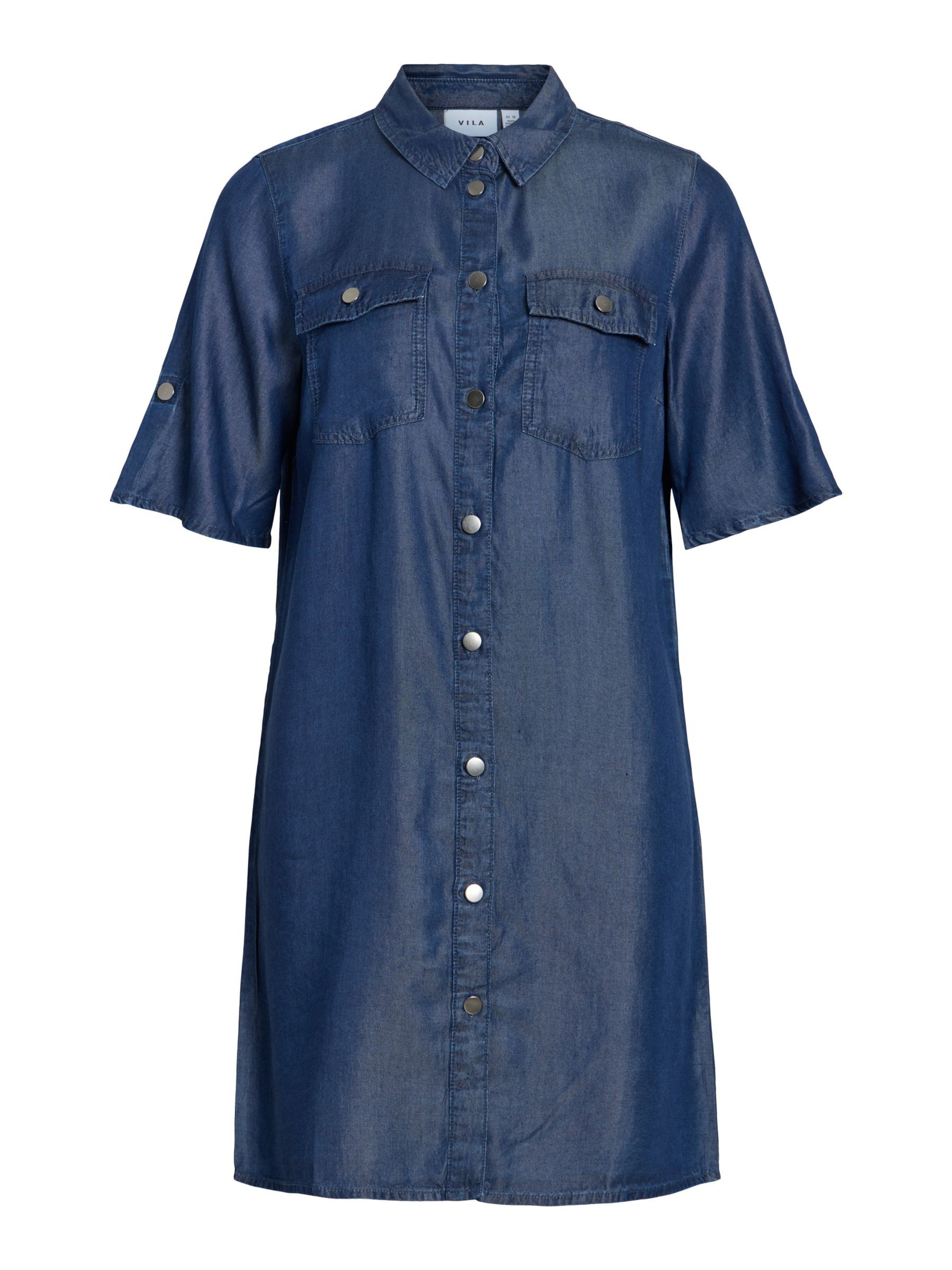 VILA Kleid 'VIMai' in Blau: Vorderseite