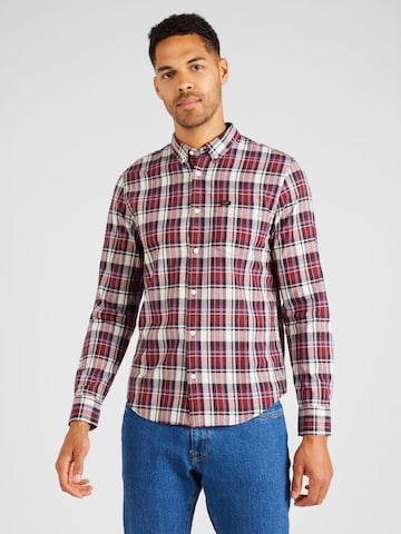Lee Regular fit Button Up Shirt in Blue: front