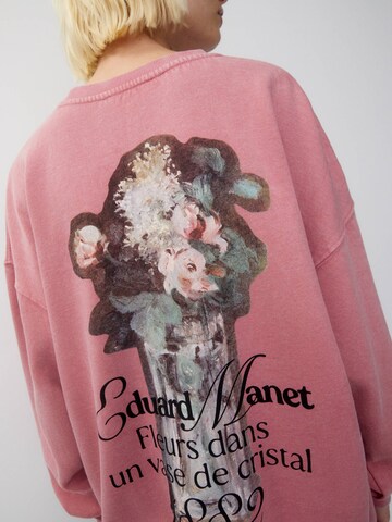 Pull&Bear Sweatshirt in Pink