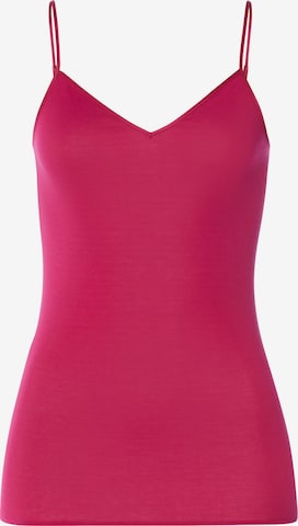 Haut ' Cotton Seamless ' Hanro en rouge : devant