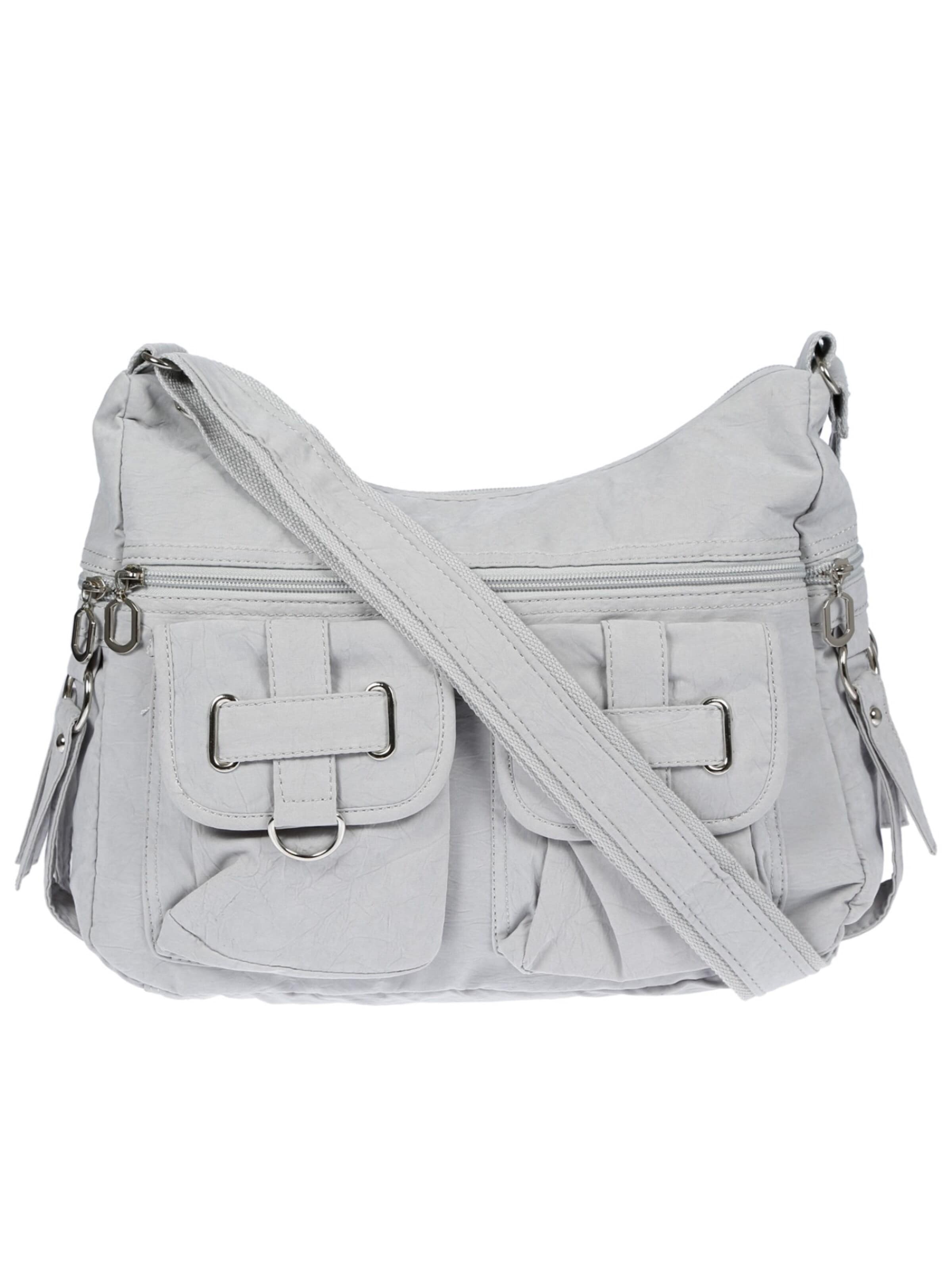 Christian Wippermann Handtasche‌‌‌‌‌‌ in Grau: Vorderseite