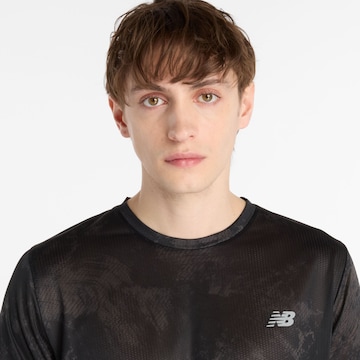 T-Shirt fonctionnel 'Athletics' new balance en noir